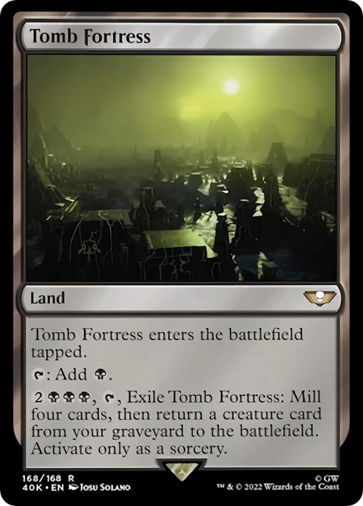 Tomb Fortress - 168/168 - Rare Universes Beyond: Warhammer 40k