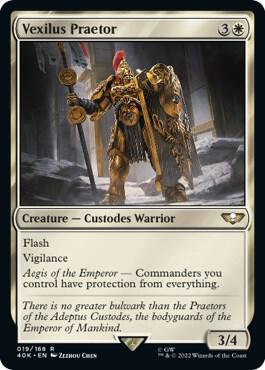 Vexilus Praetor - 019/168 Rare Universes Beyond: Warhammer 40k