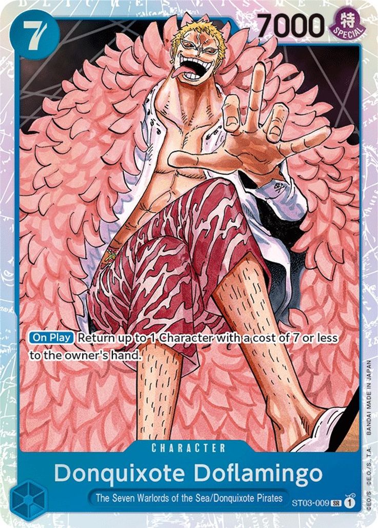 Donquixote Doflamingo - ST03-009 - Starter Deck 3 The Seven Warlords Of The Sea Promo
