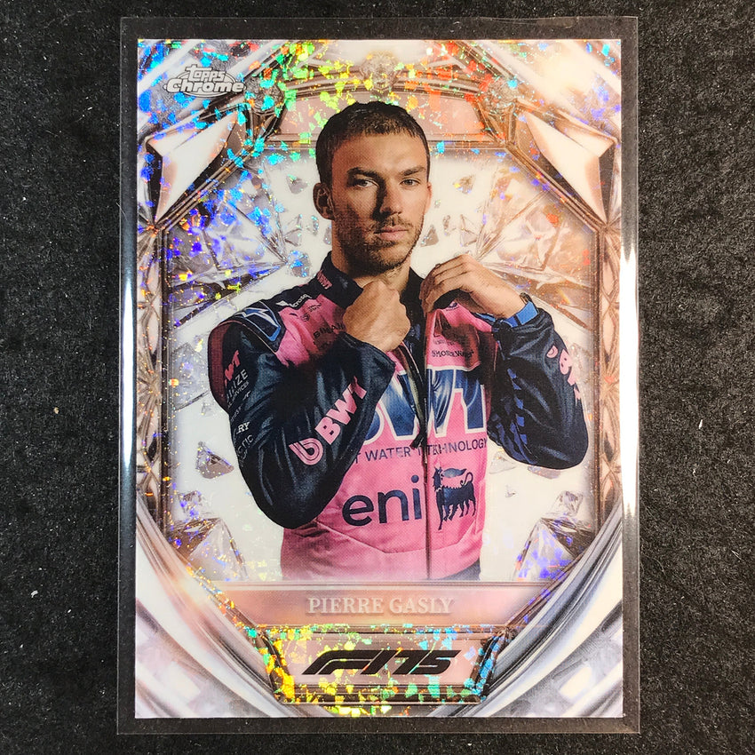 2025 Topps Chrome F1 PIERRE GASLY Diamond 75th Anniversary #16