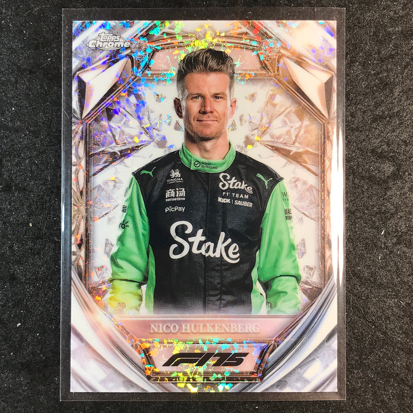 2025 Topps Chrome F1 NICO HULKENBERG Diamond 75th Anniversary #19