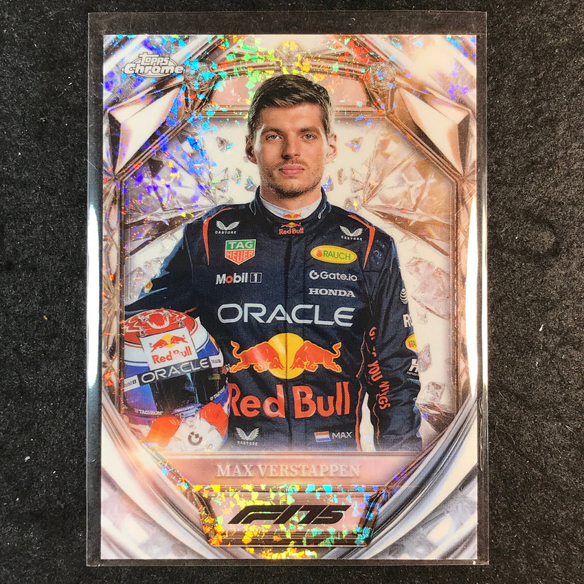 2025 Topps Chrome F1 MAX VERSTAPPEN Diamond 75th Anniversary #1