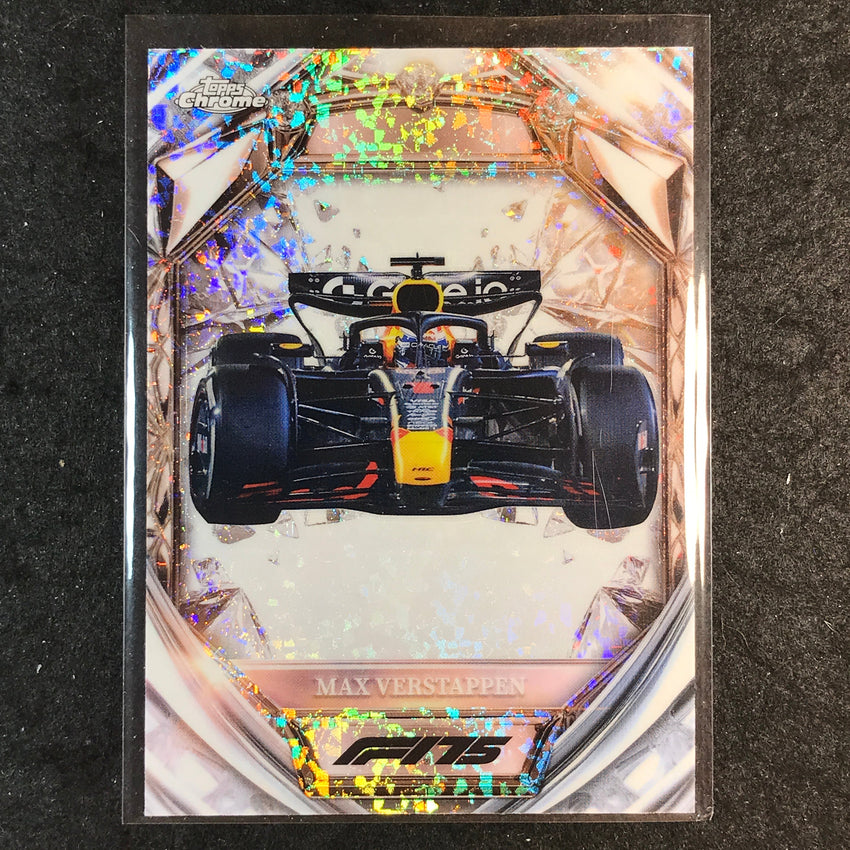 2025 Topps Chrome F1 MAX VERSTAPPEN Diamond 75th Anniversary #21