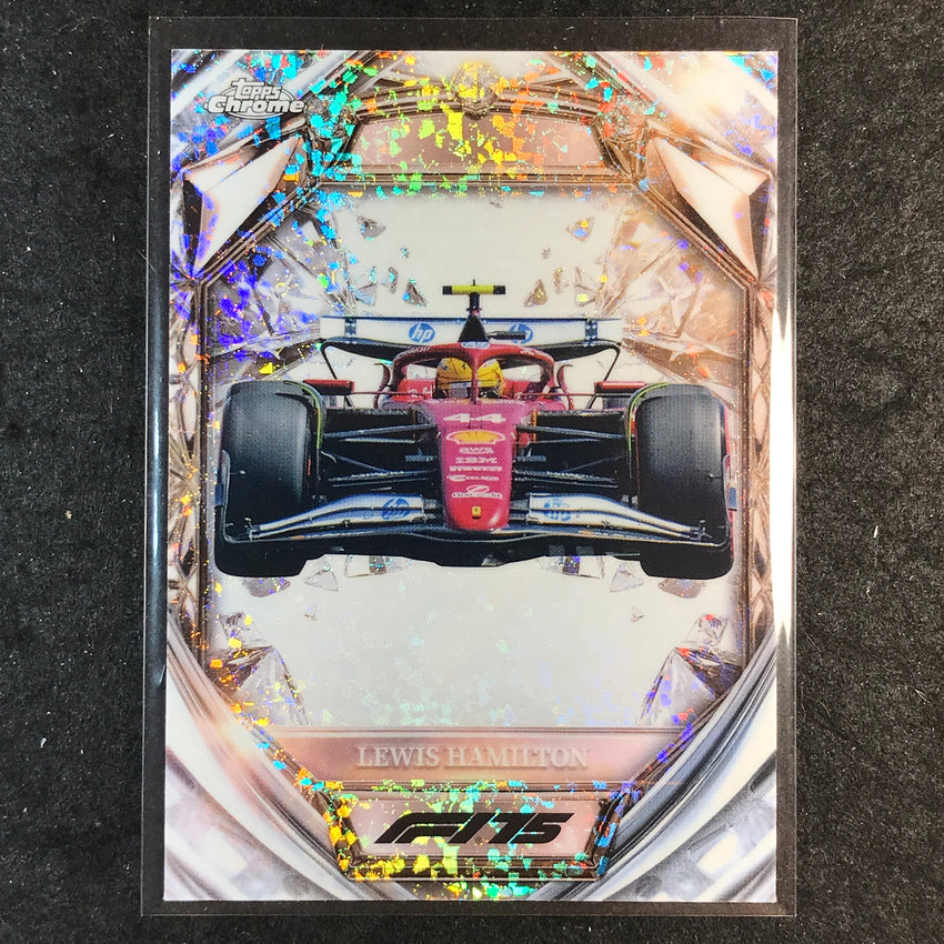 2025 Topps Chrome F1 LEWIS HAMILTON Diamond 75th Anniversary #24