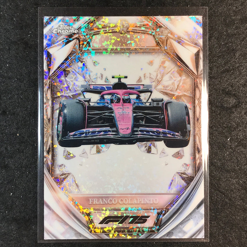 2025 Topps Chrome F1 FRANCO COLAPINTO Diamond 75th Anniversary #35