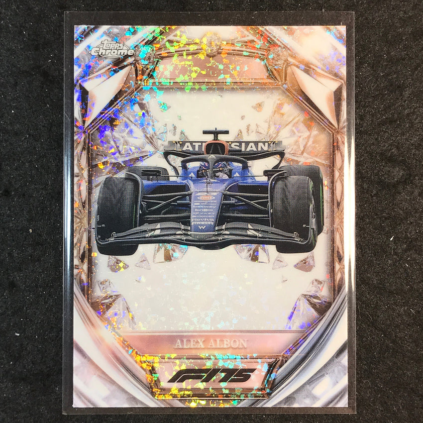 2025 Topps Chrome F1 ALEX ALBON Diamond 75th Anniversary #37
