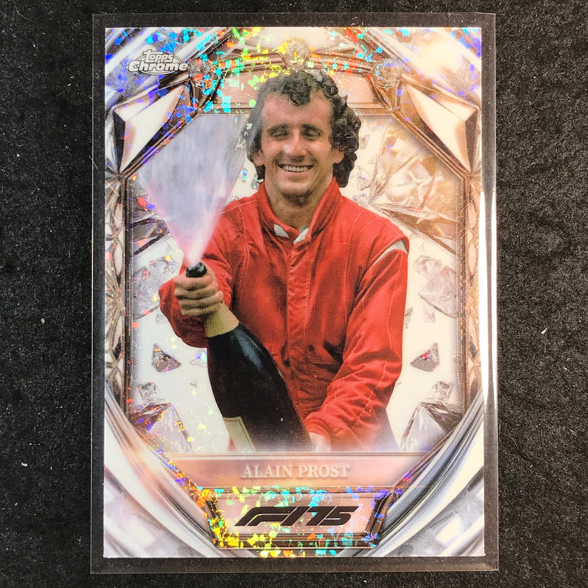 2025 Topps Chrome F1 ALAIN PROST Diamond 75th Anniversary #41