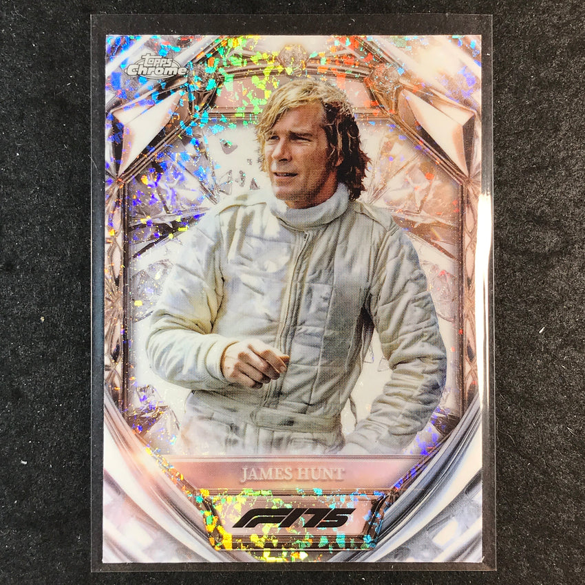 2025 Topps Chrome F1 JAMES HUNT Diamond 75th Anniversary #44
