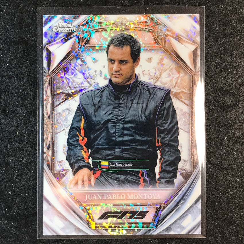 2025 Topps Chrome F1 JUAN PABLO MONTOYA Diamond 75th Anniversary #45