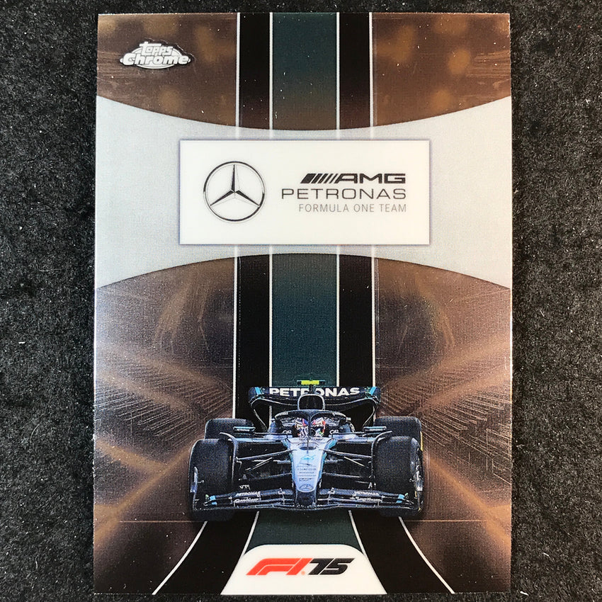 2025 Topps Chrome F1 MERCEDES-AMG PETRONAS Base Team Logo #177