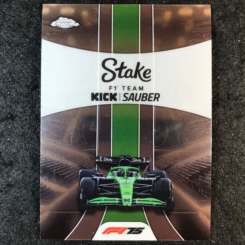2025 Topps Chrome F1 STAKE F1 TEAM KICK SAUBER Base Team Logo #183