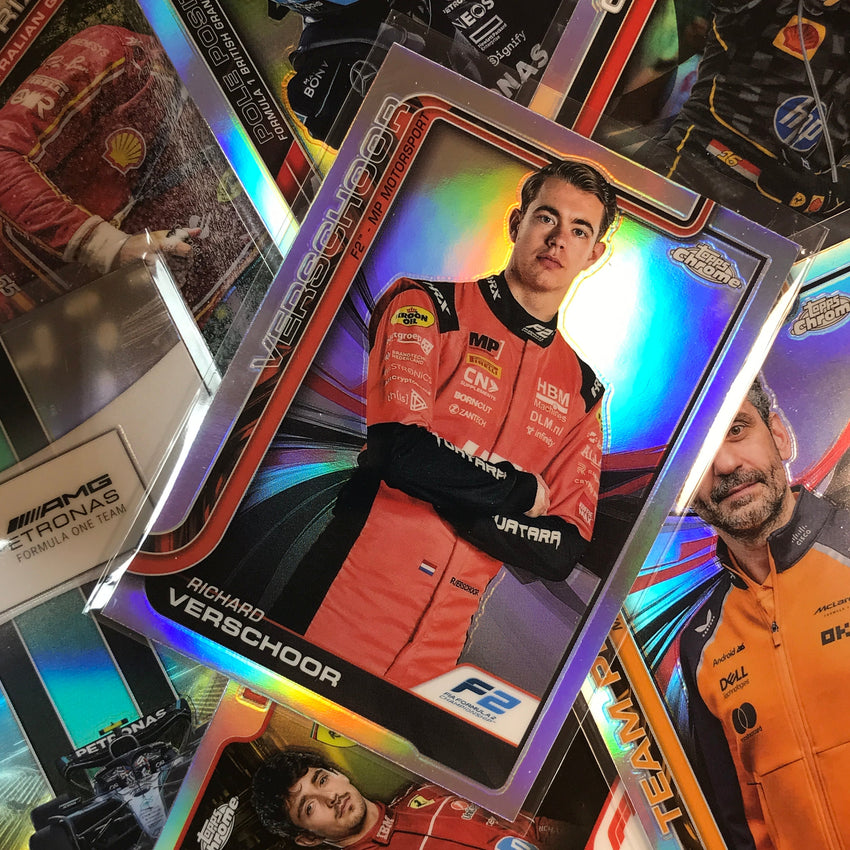 2025 Topps Chrome F1 CHARLES LECLERC Grand Prix Winners Refractor #111