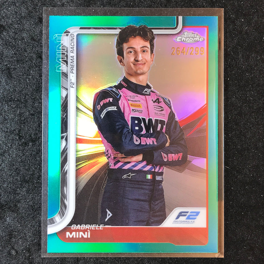 2025 Topps Chrome F1 GABRIELLE MINI Teal 264/299 #29