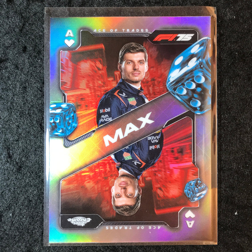 2025 Topps Chrome F1 MAX VERSTAPPEN Ace of Trades #3