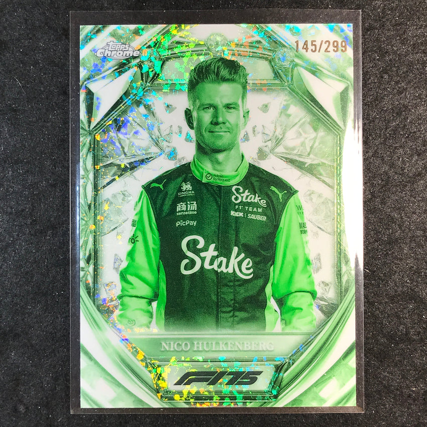 2025 Topps Chrome F1 NICO HULKENBERG 75th Anniversary Night Vision 145/299 #19