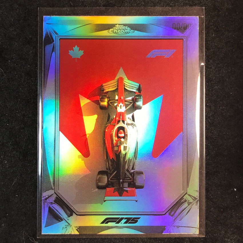 2025 Topps Chrome F1 CANADIAN TRIBUTE COLLECTOR'S EDITION Diamond Drivers #1