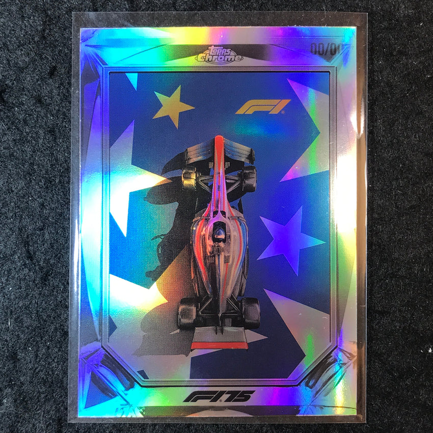 2025 Topps Chrome F1 AMERICAN TRIBUTE COLLECTOR'S EDITION Diamond Drivers #7