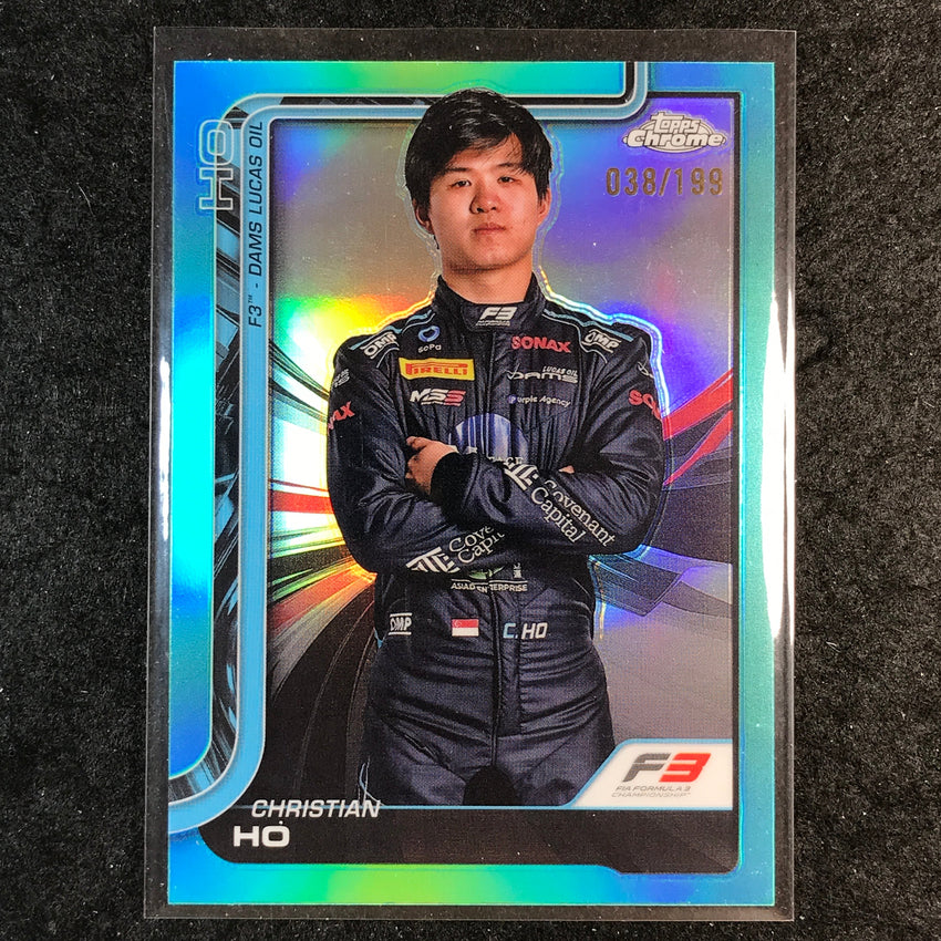 2025 Topps Chrome F1 CHRISTIAN HORNER Aqua 38/199 #72