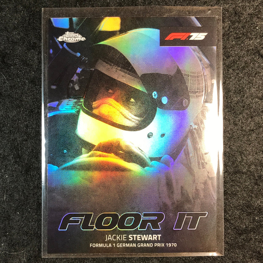 2025 Topps Chrome F1 JACKIE STEWART Floor It #4
