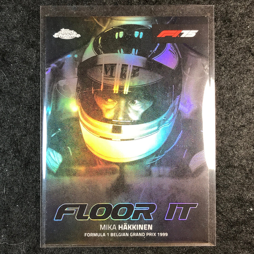 2025 Topps Chrome F1 MIKA HAKKINEN Floor It #8