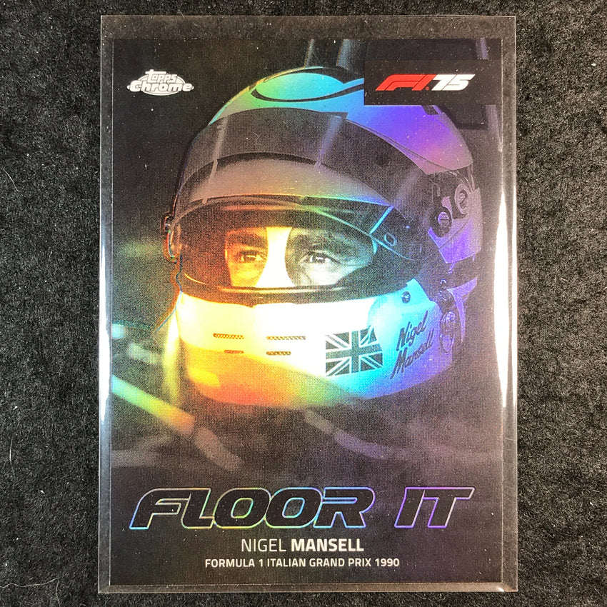 2025 Topps Chrome F1 NIGEL MANSELL Floor It #9