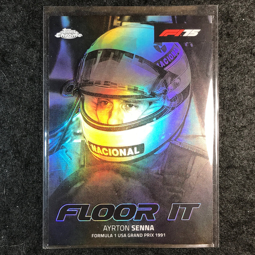 2025 Topps Chrome F1 AYRTON SENNA Floor It #10