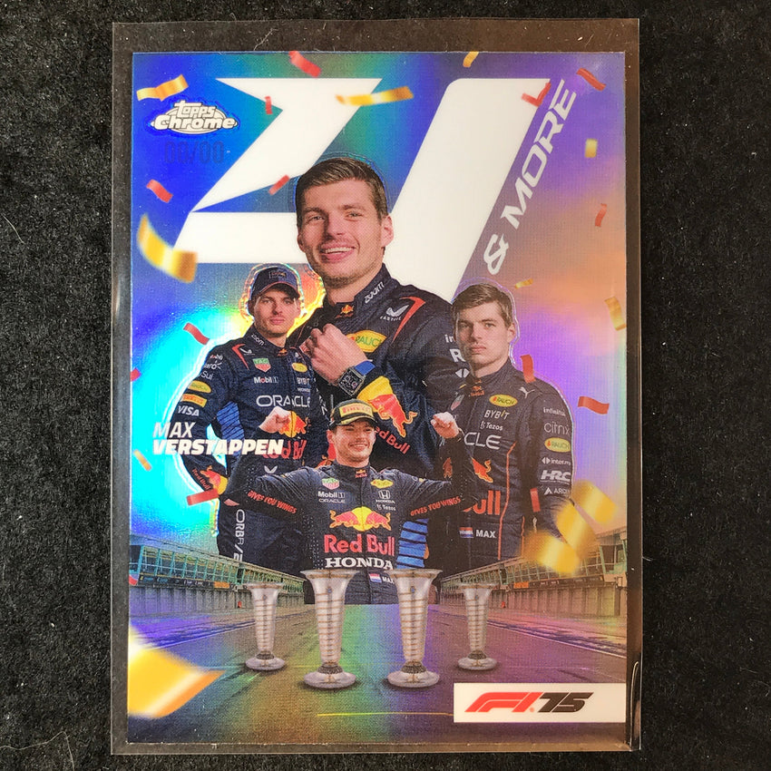 2025 Topps Chrome F1 MAX VERSTAPPEN Four & More #1