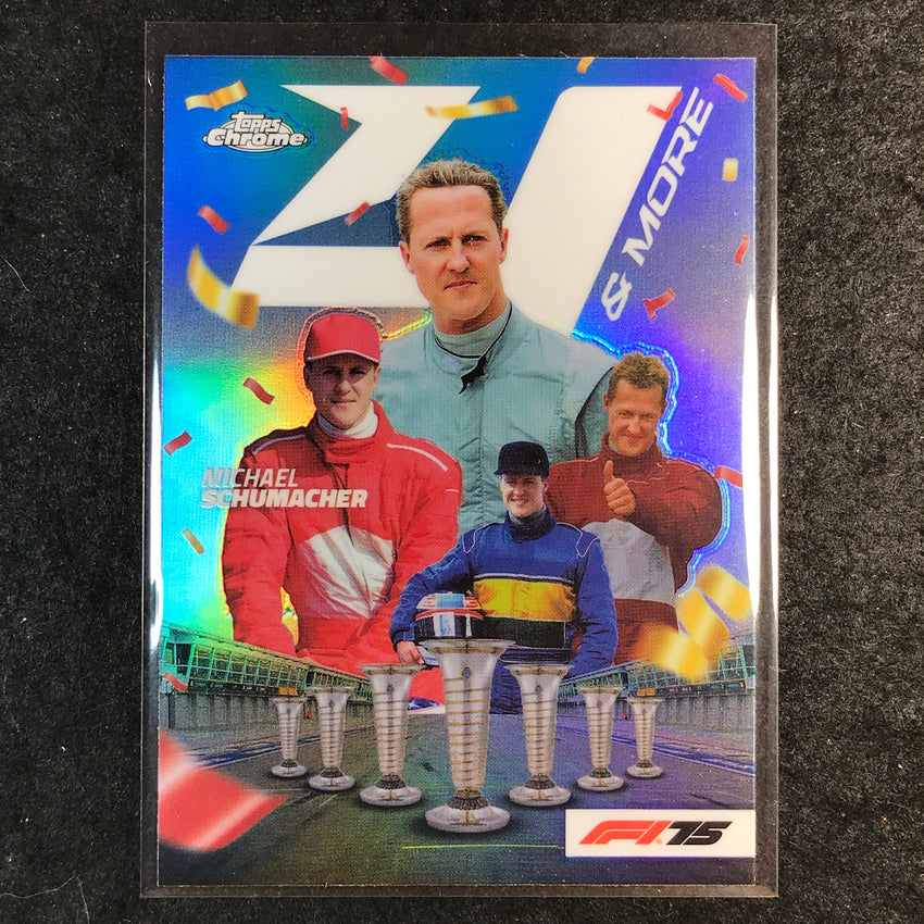 2025 Topps Chrome F1 MICHAEL SCHUMACHER Four & More #4