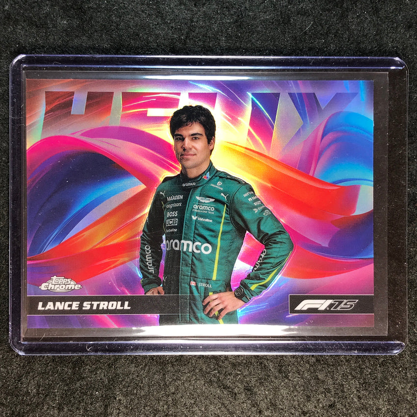2025 Topps Chrome F1 LANCE STROLL Helix SSP #10