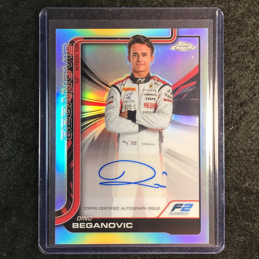 2025 Topps Chrome F1 DINO BEGANOVIC Chrome Autograph #CAC-BEG
