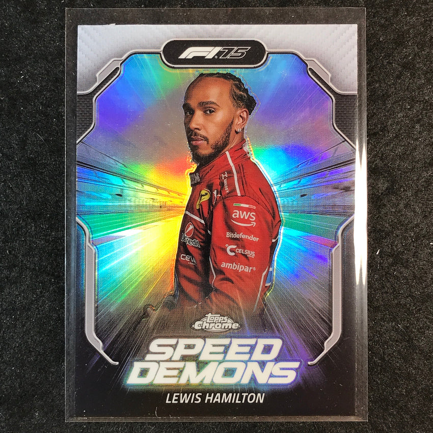 2025 Topps Chrome F1 LEWIS HAMILTON Speed Demons #2