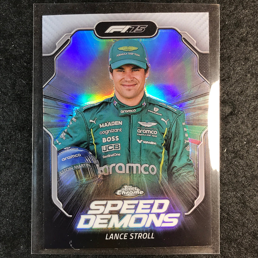 2025 Topps Chrome F1 LANCE STROLL Speed Demons #6