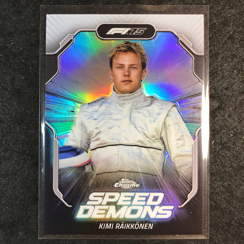 2025 Topps Chrome F1 KIMI RAIKKONEN Speed Demons #11