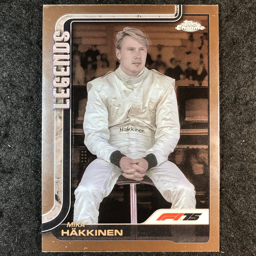 2025 Topps Chrome F1 MIKA HAKKINEN Base F1 Legends #159