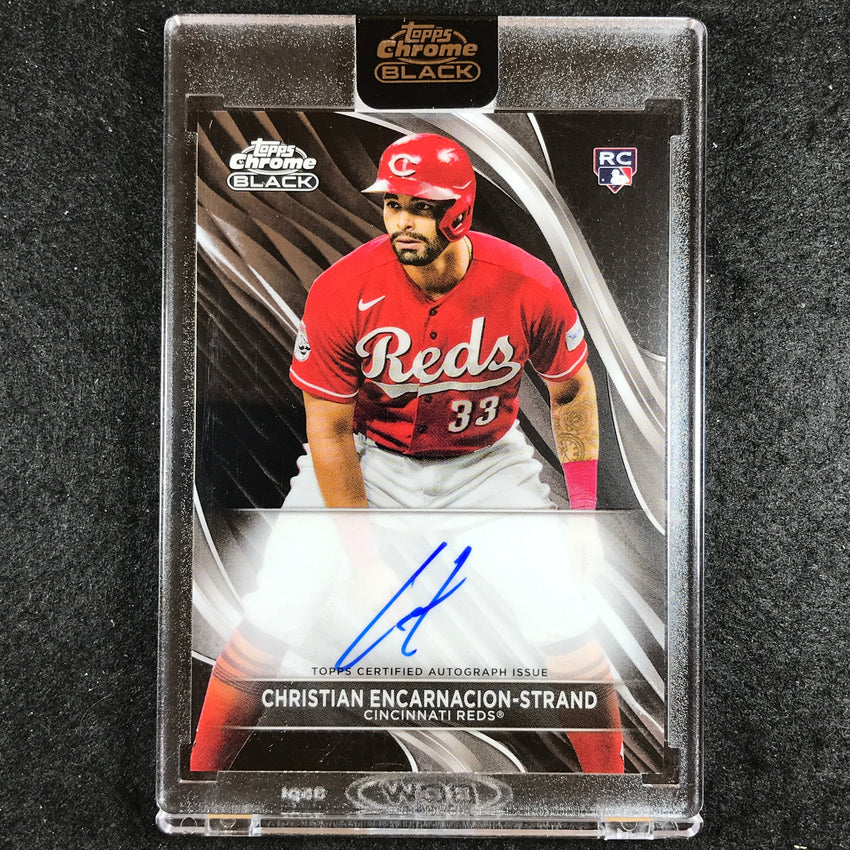 2024 Topps Chrome Black MLB CHRISTIAN ENCARNACION-STRAND Base Rookie Auto #CE