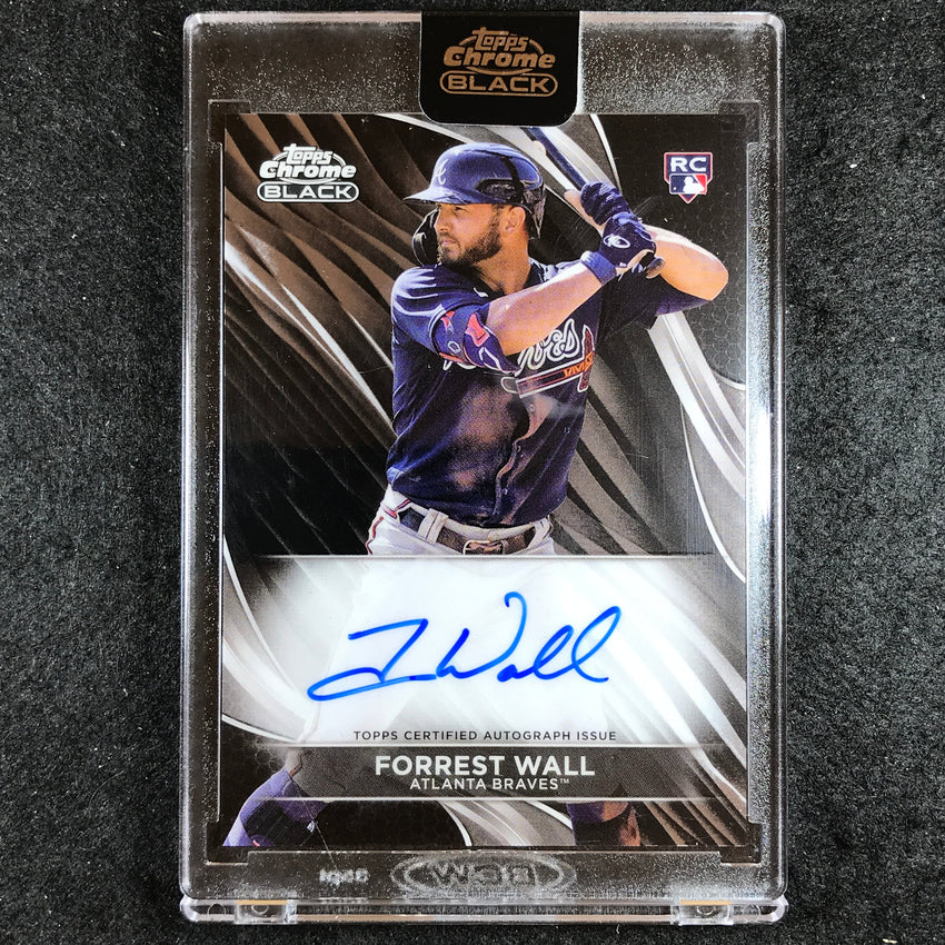 2024 Topps Chrome Black MLB FORREST WALL Base Rookie Auto #FW