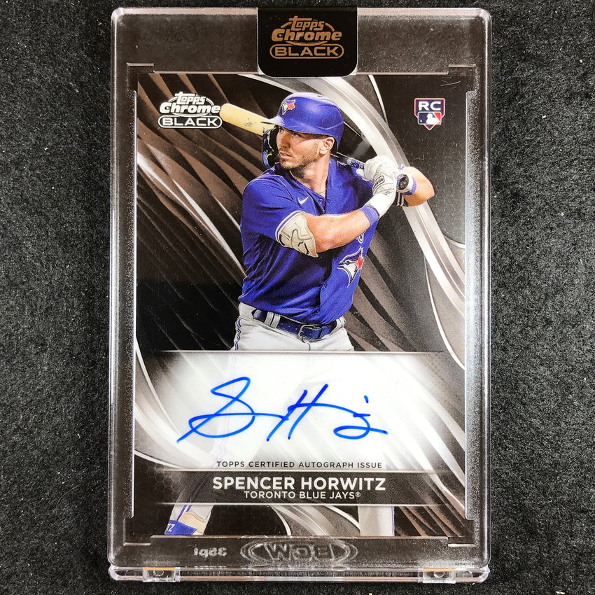 2024 Topps Chrome Black MLB SPENCER HORWITZ Base Rookie Auto #SH