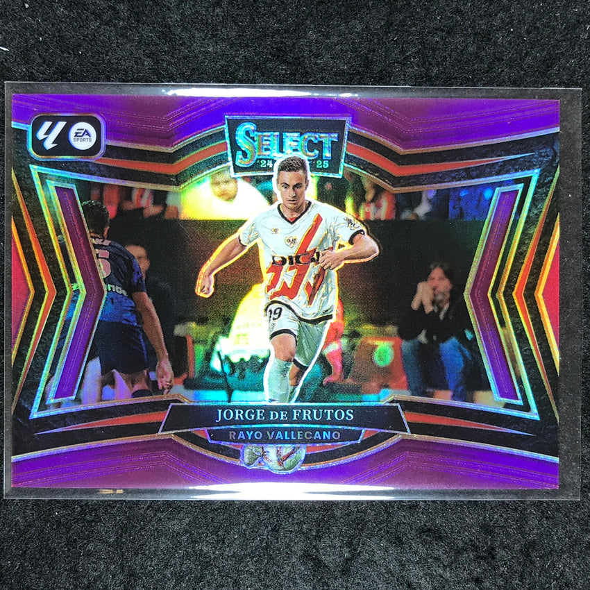 2024-25 Select La Liga JORGE DE FRUTOS Field Level Purple /99 #223