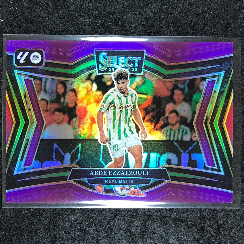 2024-25 Select La Liga ABDE EZZALZOULI Field Level Purple /99 #231