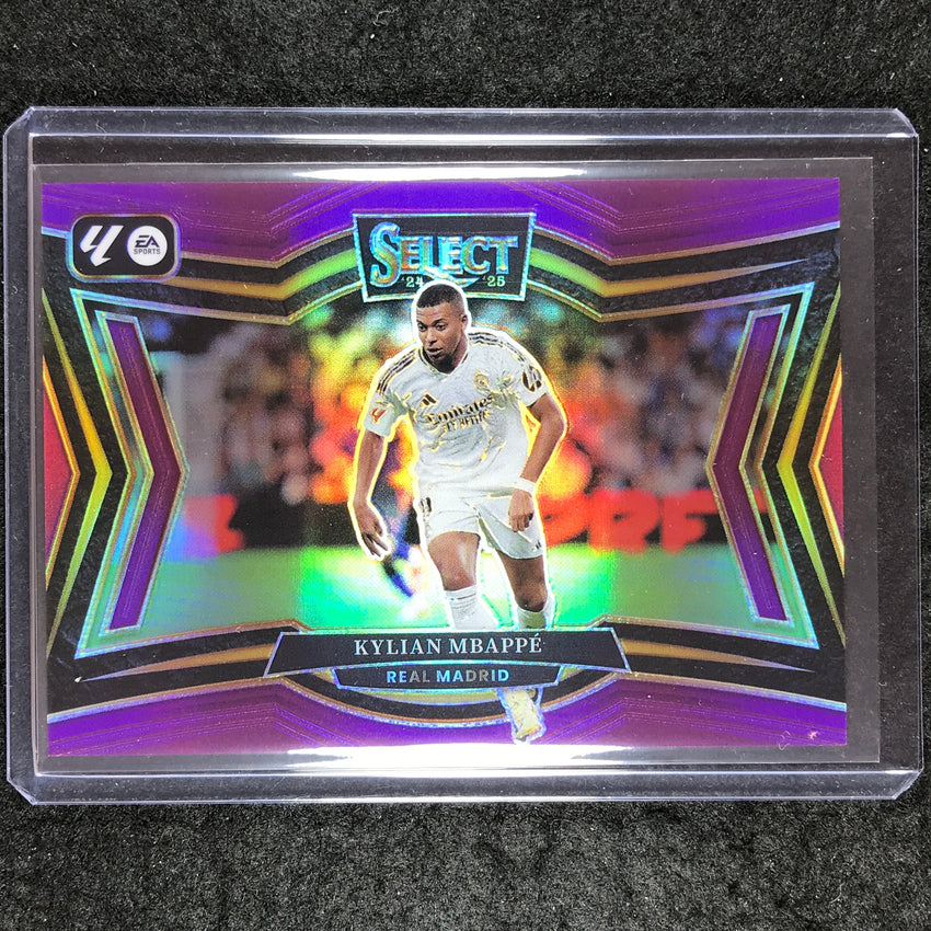 2024-25 Select La Liga KYLIAN MBAPPE Field Level Purple /99 #232