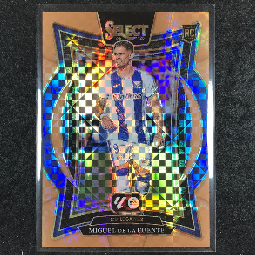 2024-25 Select La Liga MIGUEL DE LA FUENTE Rookie Bronze Checker 5/59 #12