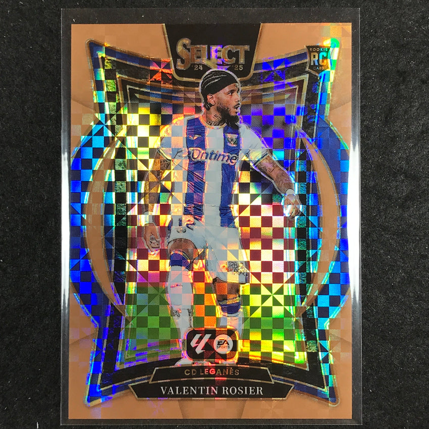 2024-25 Select La Liga VALENTIN ROSIER Terrace Rookie Bronze Checker 57/59 #13