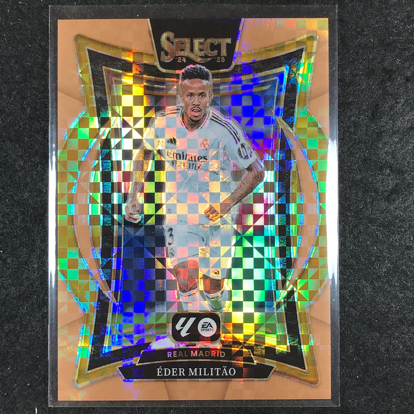 2024-25 Select La Liga EDER MILITAO Terrace Bronze Checker 14/59 #17