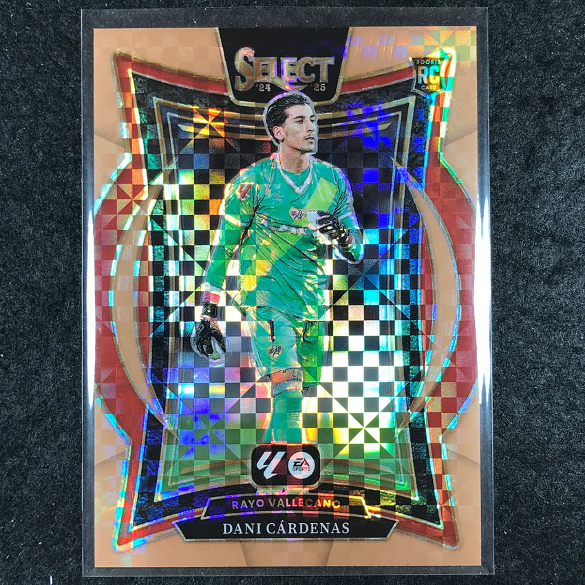 2024-25 Select La Liga DANI CARDENAS Terrace Rookie Bronze Checker 56/59 #32
