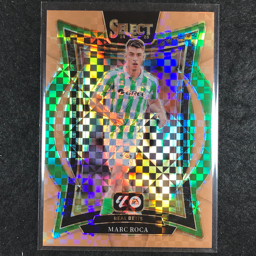 2024-25 Select La Liga MARC ROCA Terrace Bronze Checker 12/59 #38