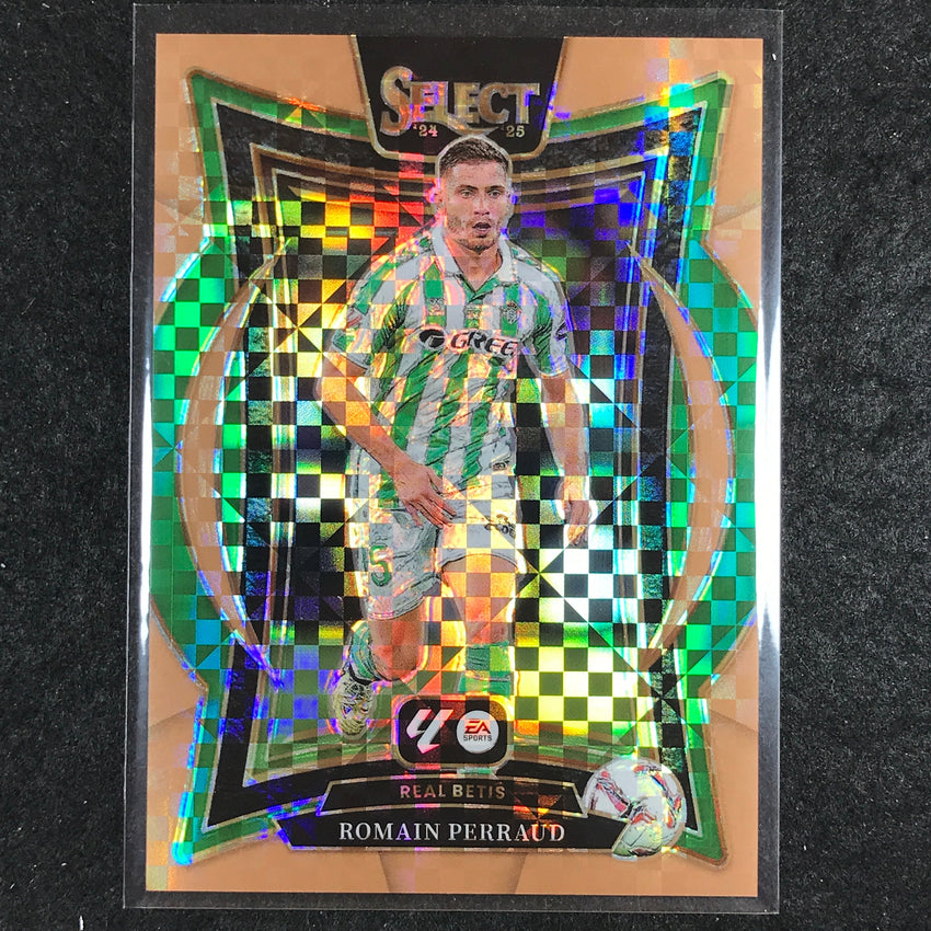 2024-25 Select La Liga ROMAIN PERRAUD Terrace Bronze Checker 37/59 #39