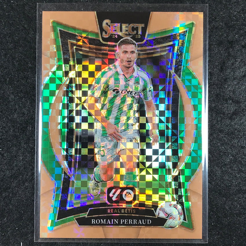 2024-25 Select La Liga ROMAIN PERRAUD Terrace Bronze Checker 53/59 #39