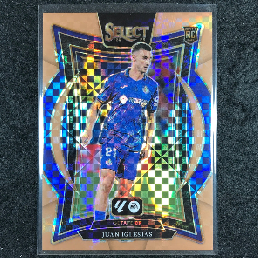 2024-25 Select La Liga JUAN IGLESIAS Terrace Rookie Bronze Checker 56/59 #41