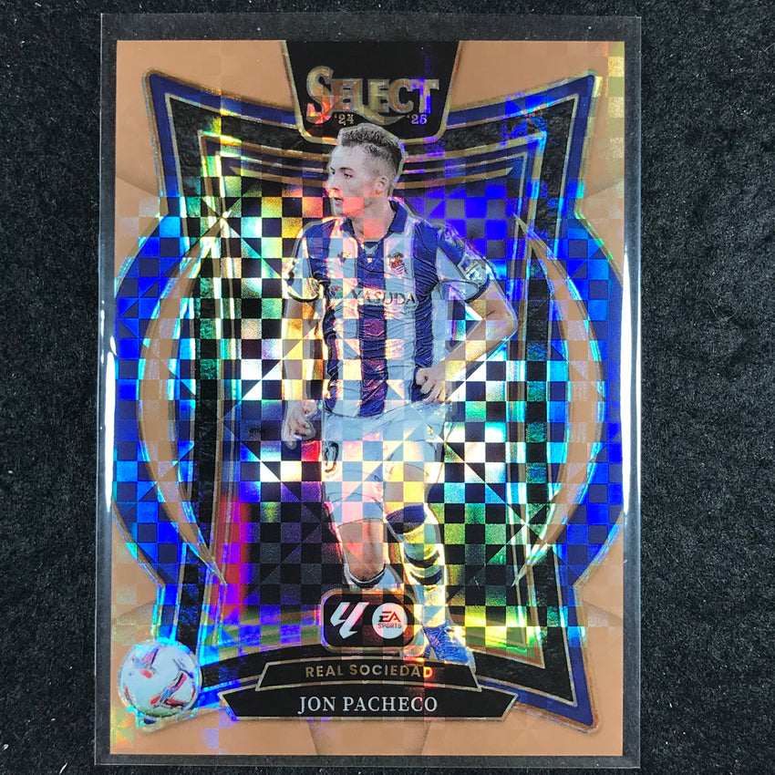 2024-25 Select La Liga JON PACHECO Terrace Bronze Checker 5/59 #47