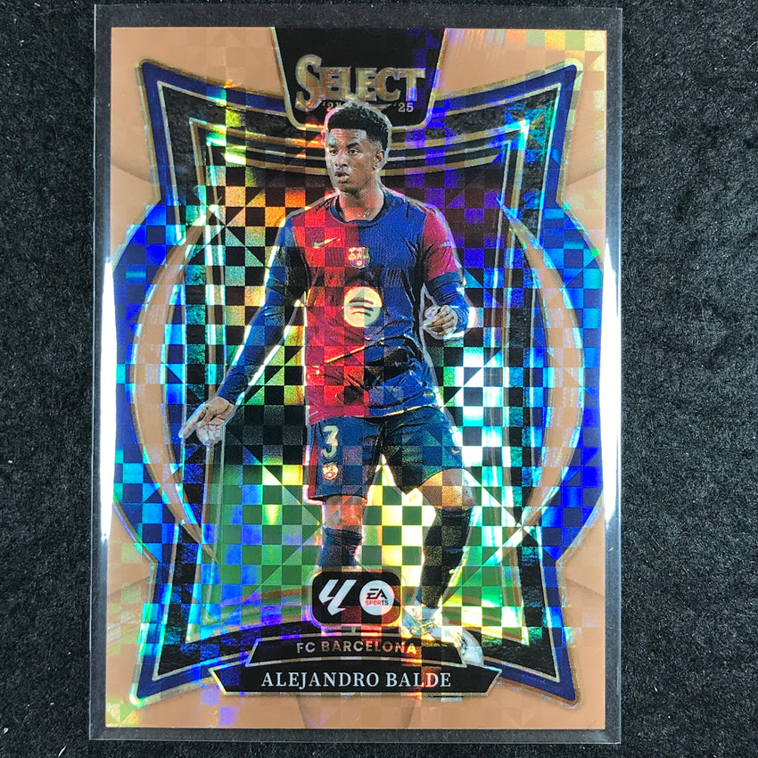 2024-25 Select La Liga ALEJANDRO BALDE Terrace Bronze Checker 40/59 #52